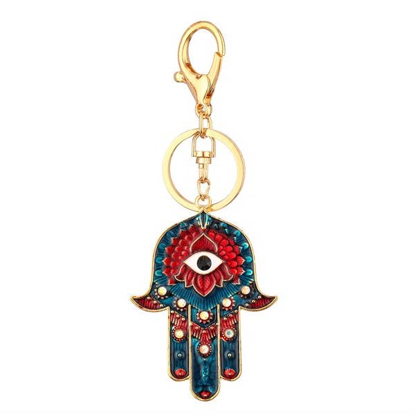 Hamsa Fashion Key Chain