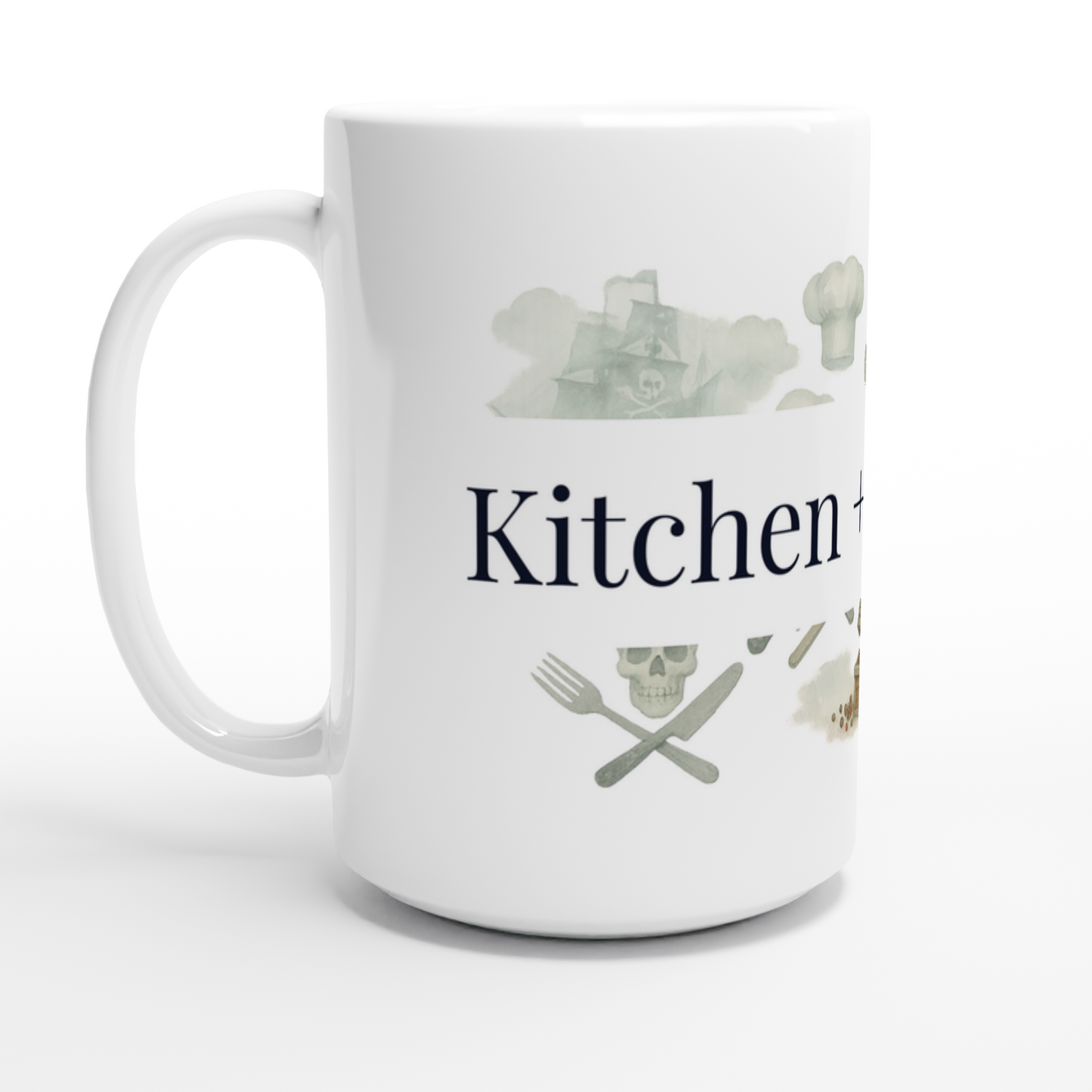 White 12oz Enamel Mug - White 15oz Ceramic Mug | Coffee Mugs | Kitchen + Metal