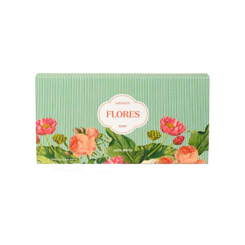 Ach Brito Flores Soap Box 3x100g