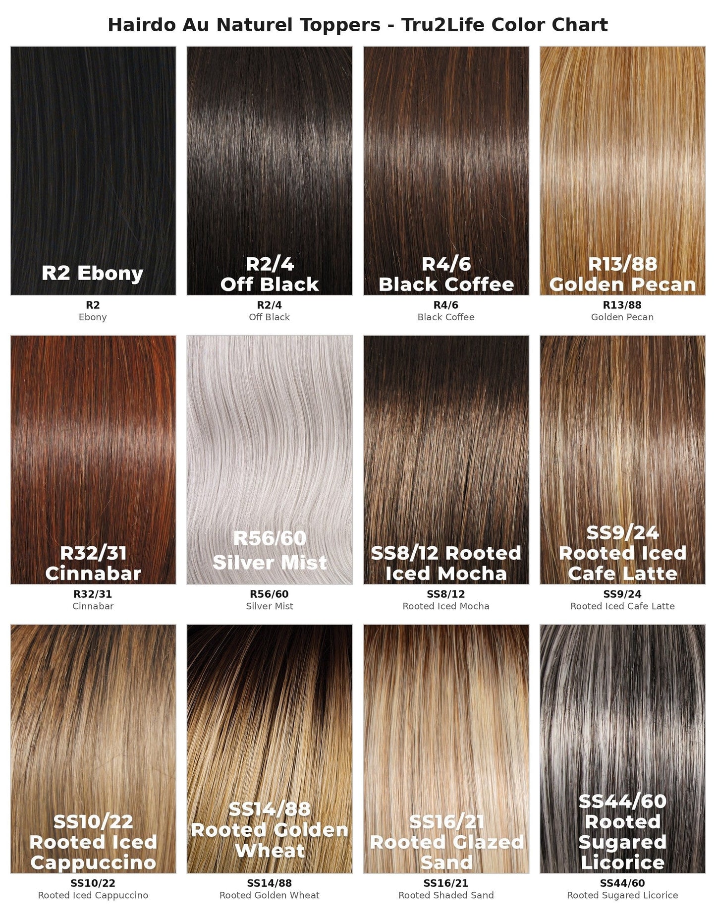 Hairdo 14" Au Naturel Topper | Synthetic Hair Topper
