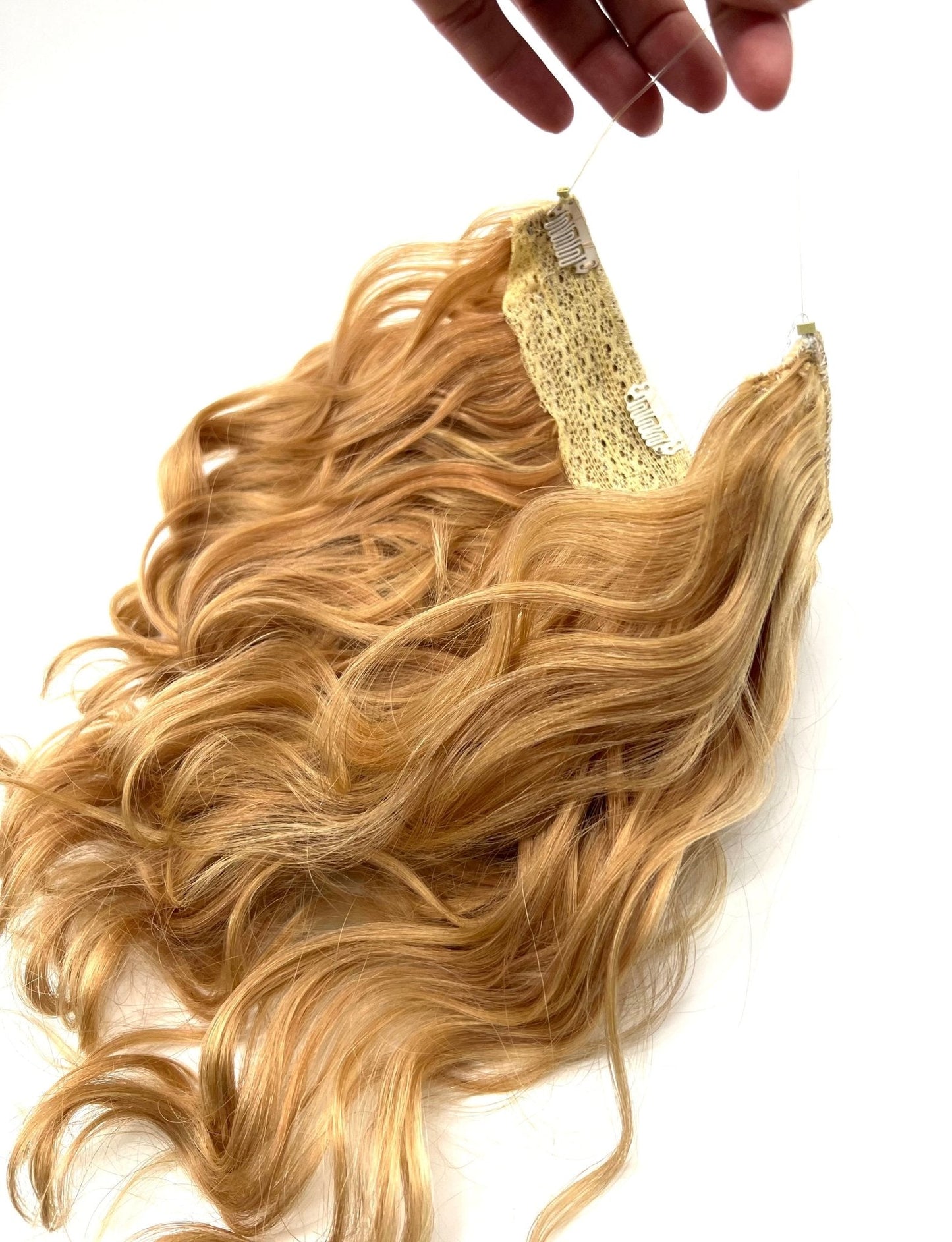 Halo Hair extensions Body Wave Real Human Hair 14''