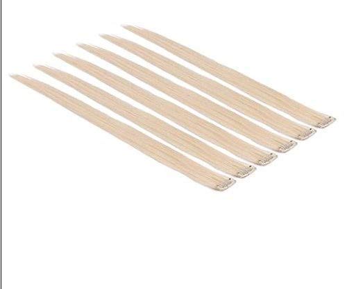Human Hair strips clip extensions 1piece