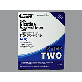 Rugby® Nicotine Transdermal System Patch – 14 mg