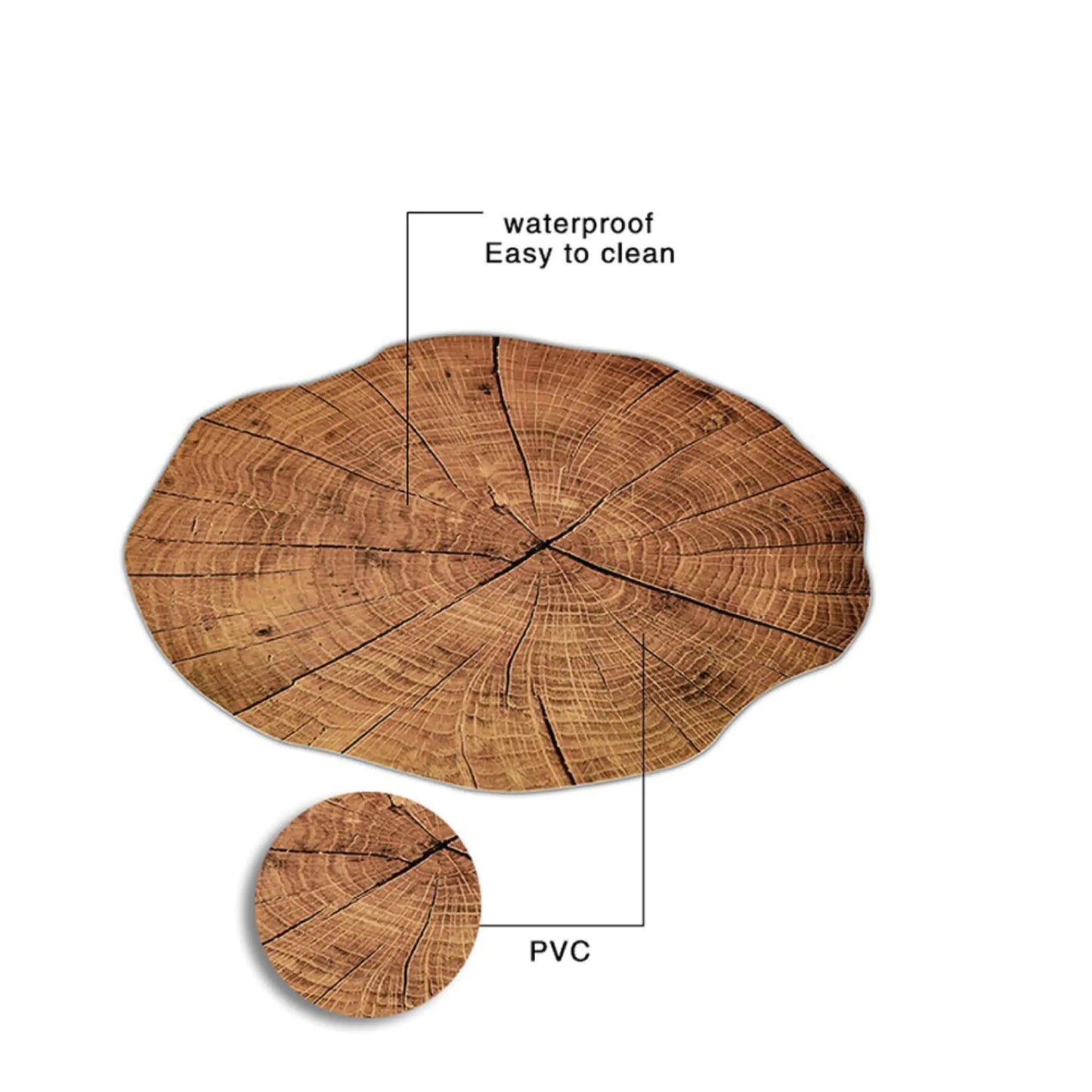 Wood Placemat Set of 4