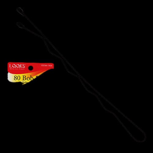LQQKS 2" BOBBY PIN 80CT BLACK