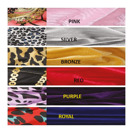 Lux by Qfitt Velvet Tie Bonnet (Jumbo)