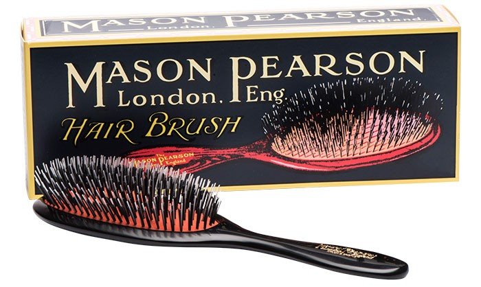 Mason Pearson Sensitive Bristle Hair Brush – SB3 Dark Ruby (Handy Size) - NIB