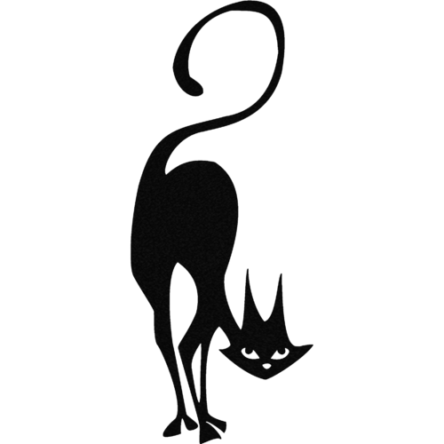 Mischievous Cat - Metal Wall Art | Home Decor | Kitchen + Metal