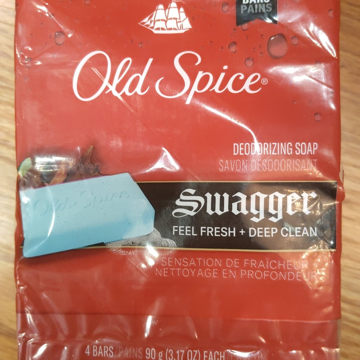 Old Spice Bar Soap for Men Extra Clean 360 G 4 Bars