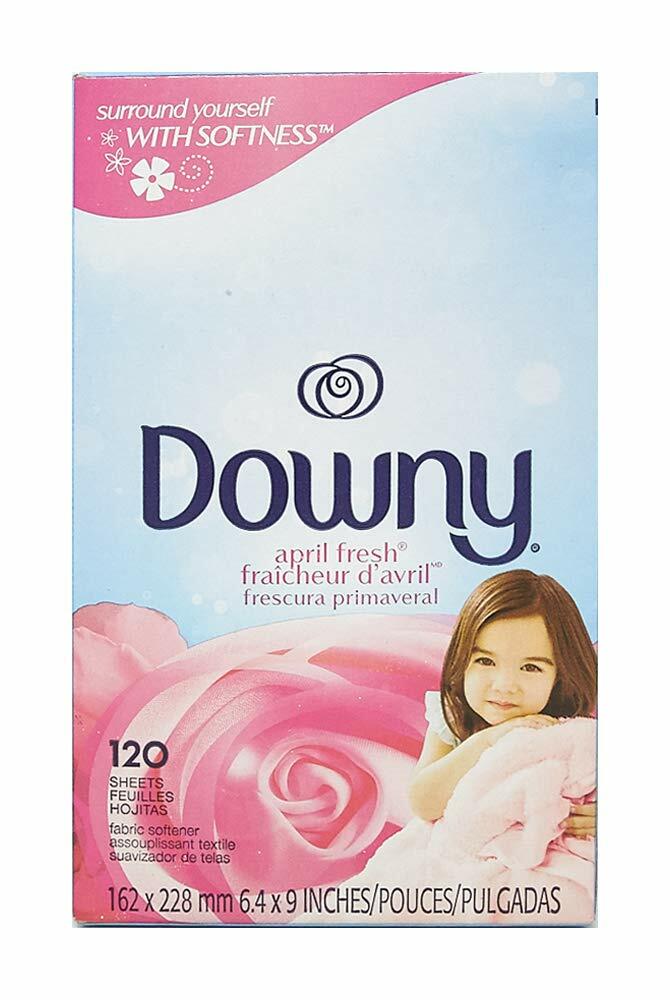 Downy April Fresh Fabric Softener Dryer Sheets 120 Count