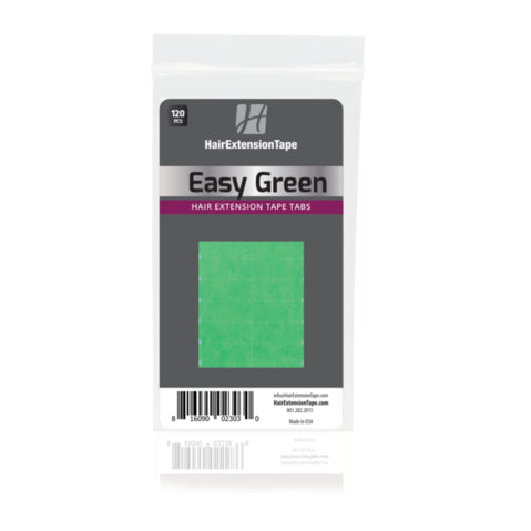 Walker Tape Easy Green Wig Tape Tabs, 120 pc