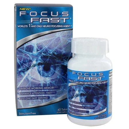 Enyotics Health Sciences Focus Fast, Neuro Focusing Agent, 40 Tablets