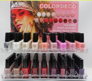 Ashley Lee ColorDeco Nail Polish, 90 Cafe Mocha