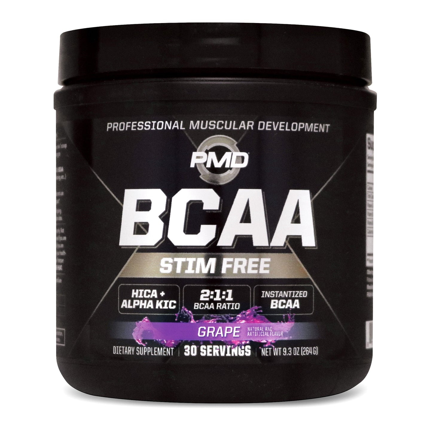 PMD BCAA Stim-Free Grape – 30 Servings