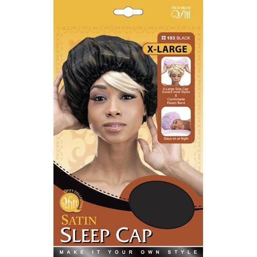 Qfitt X-LARGE SATIN SLEEP/BLACK 153