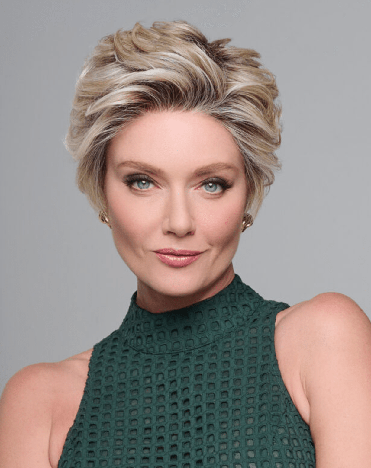 Raquel Welch on The Cover Short Pixie Cut Wig with Texture and Soft Waves, Average Cap Size, RL12/16 Honey Toast