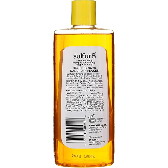 Sulfur 8 Deep Cleaning Shampoo