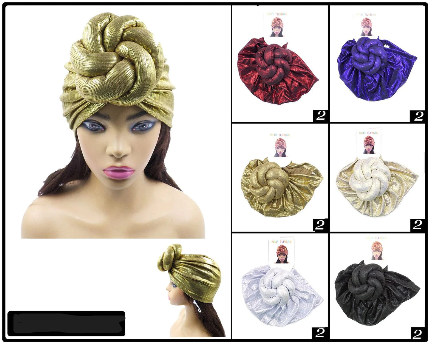 Knotted Head Wrap, 1 pc