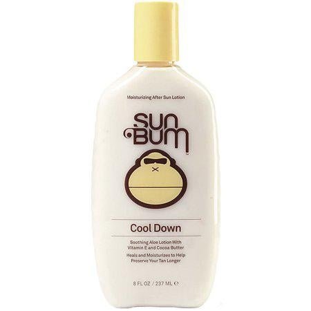 Sun Bum Cool Down Aloe Vera Lotion - Vegan After Sun Care with Cocoa Butter To Soothe and Hydrate Sunburn Pain Relief 8 Oz