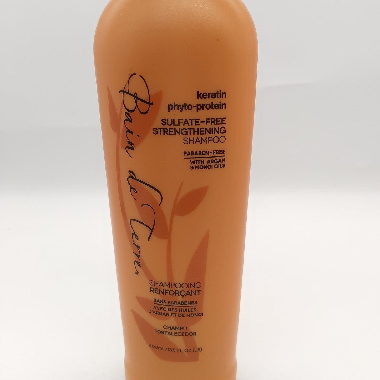 The Bain de Terre Keratin Phyto-Protein Sulfate-Free Strengthening Shampoo 13.5 fl oz