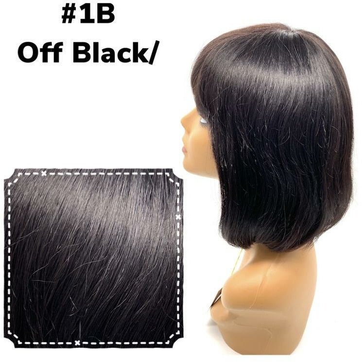 Unique's 100% Human Hair Full Wig / Style "A8"