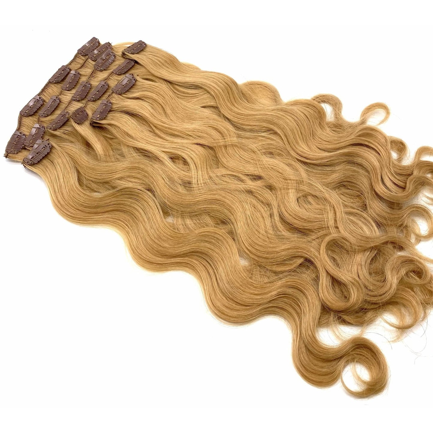 VIP Clip Extensions/ Body Wave 18" - ClipeX System