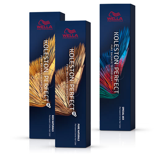 Wella Koleston Perfect 5/43 Light Brown Red Gold Permanent Hair Color, 2 oz