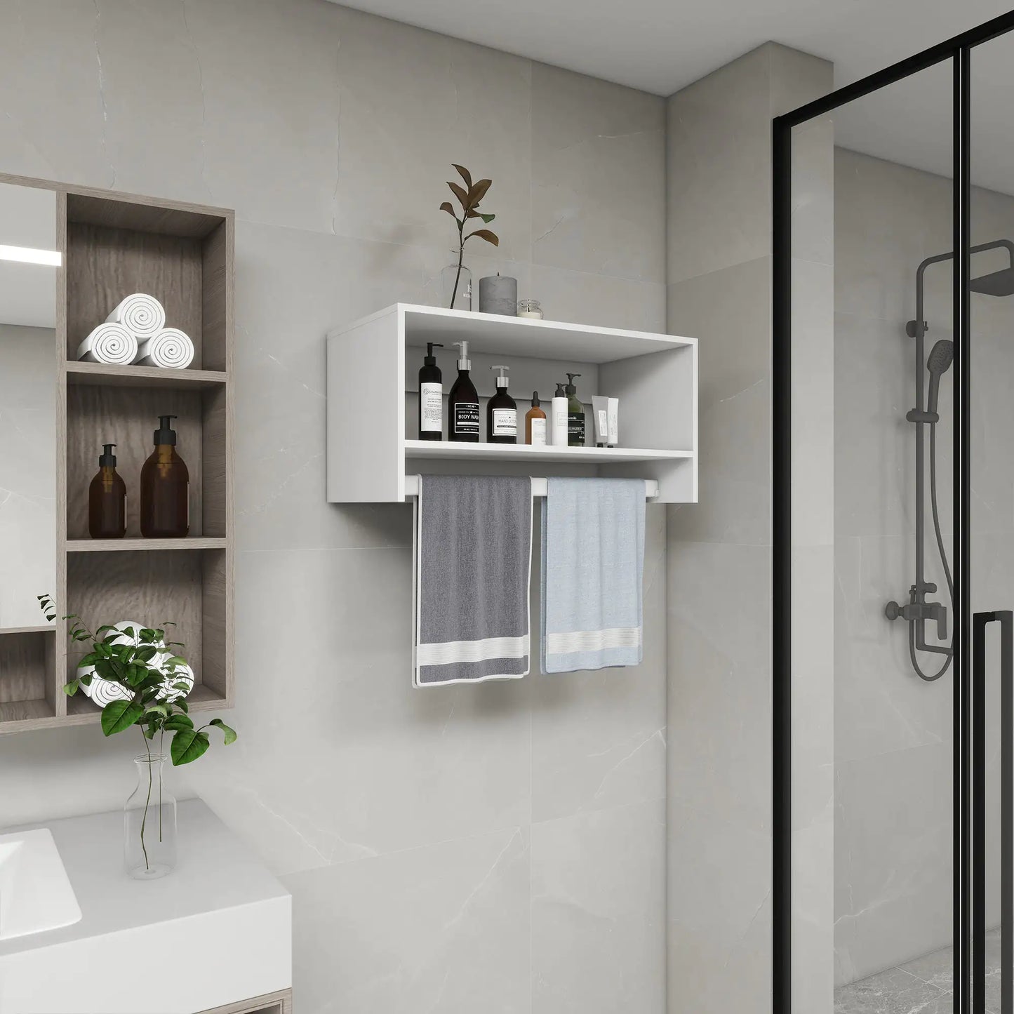Style Loft Collection Modular Wood Closet Organizer