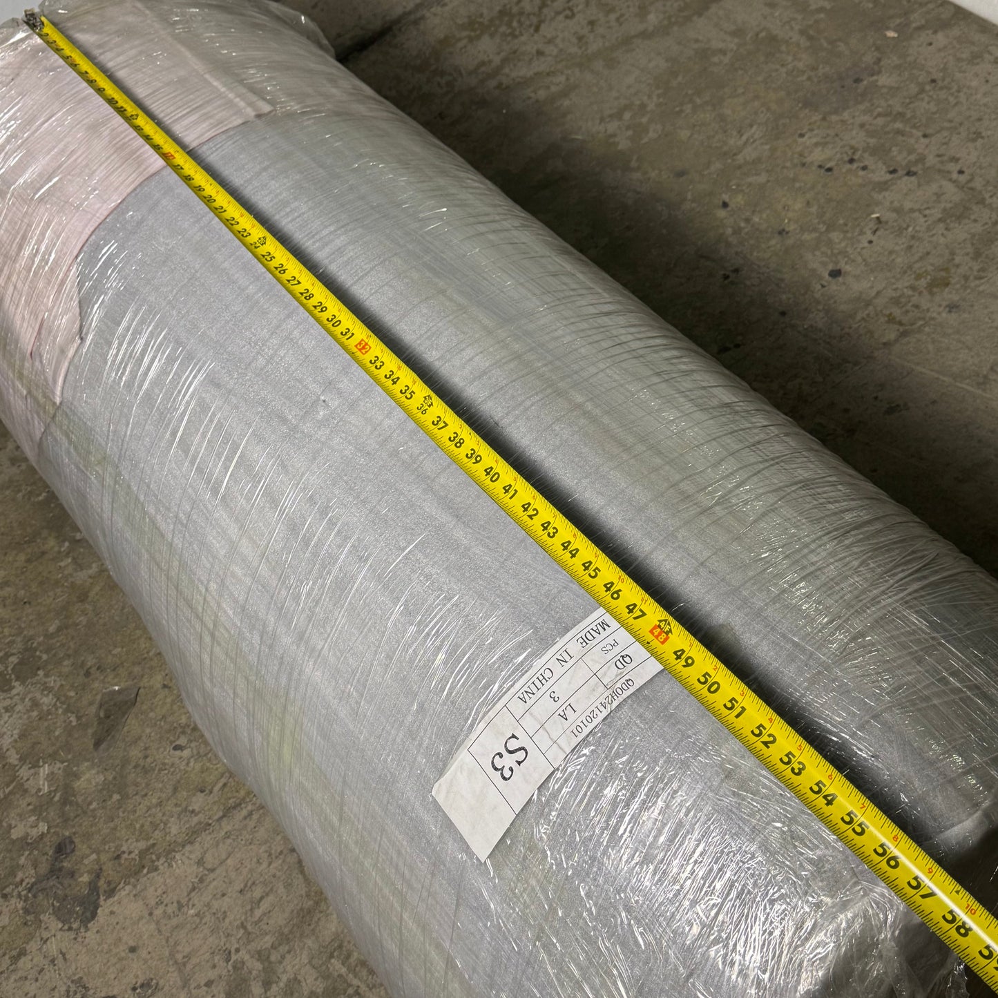 ZA@ Foam Roll Mat Sz 57" W, Blue QD0H24120101
