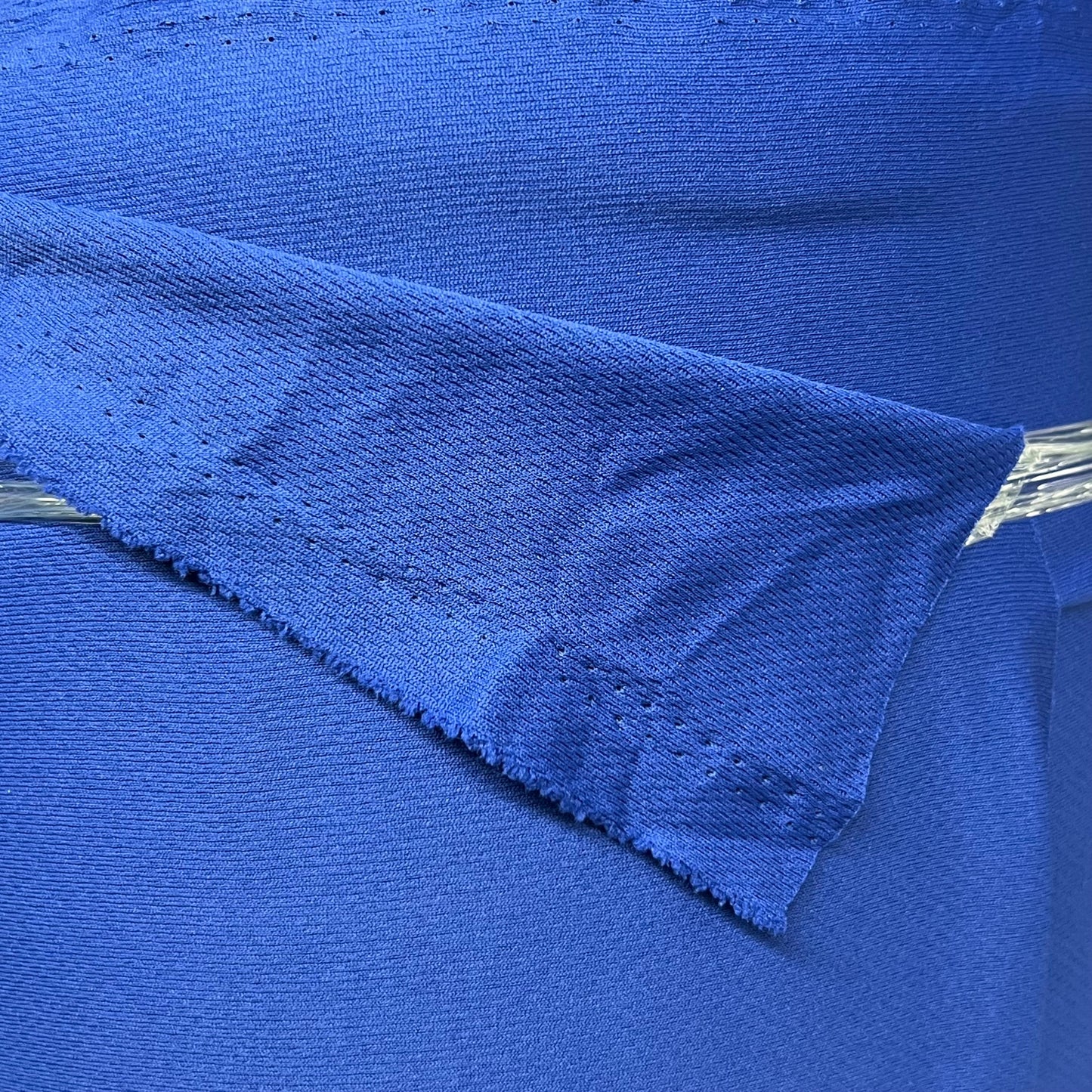 Polyester Knit AM/AM Treatment 60" W x 118 yards L Royal Blue (NEW)