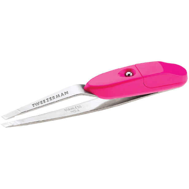 Tweezerman Expertweeze Lighted Slant Tweezer