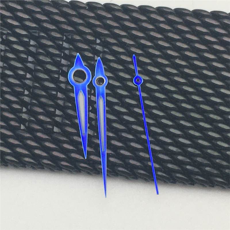 Watch Accessory Luminous Hands Assembly For NH35ANH36A Movement Blued Hands NO4