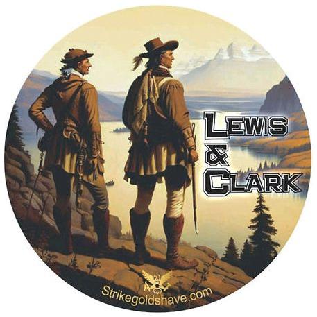 Strike Gold Shave Lewis & Clark Shaving Collection