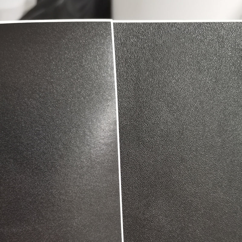 Matte Black PVC Self-Adhesive Label Sticker - A4 Size