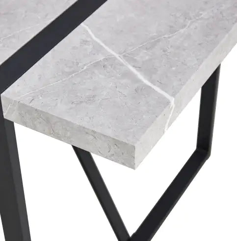 Style Loft Collection Modern 55 Inch Kitchen Table For 4