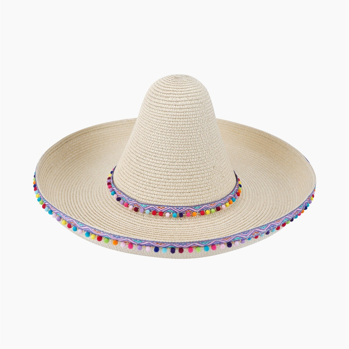 Panama Cowboy Hat, Rider Hat, Beach Brazilian Sun Hat, Men's Straw Hat, Wide Brim UV Protection Hat For Cross-border Amazon Sales