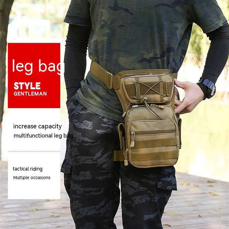 Men's Tactical Leg Bag: Versatile Outdoor Mobile Companion