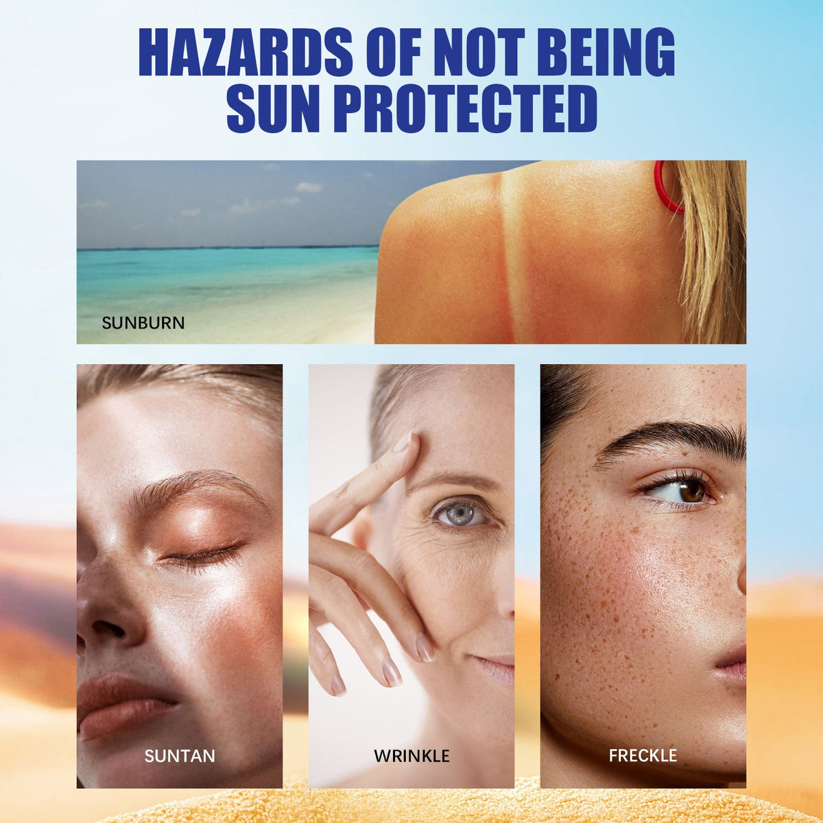 Lightweight SPF50 Hyaluronic Sunscreen Stick