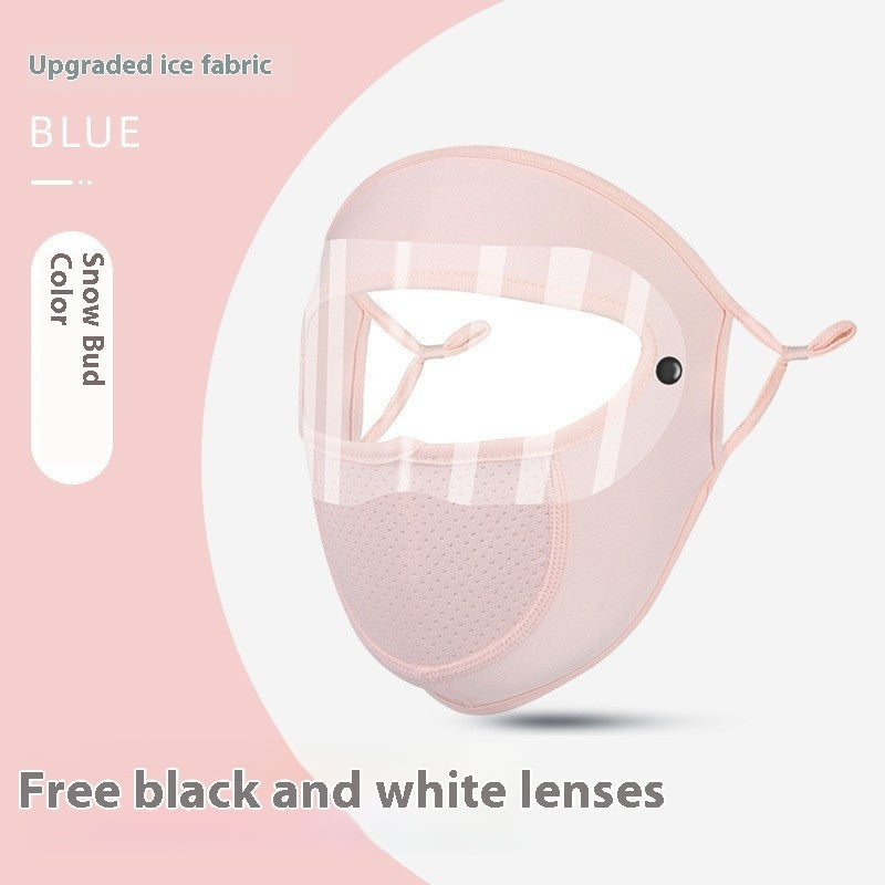 Ice Silk Sunscreen Mask UV Protection