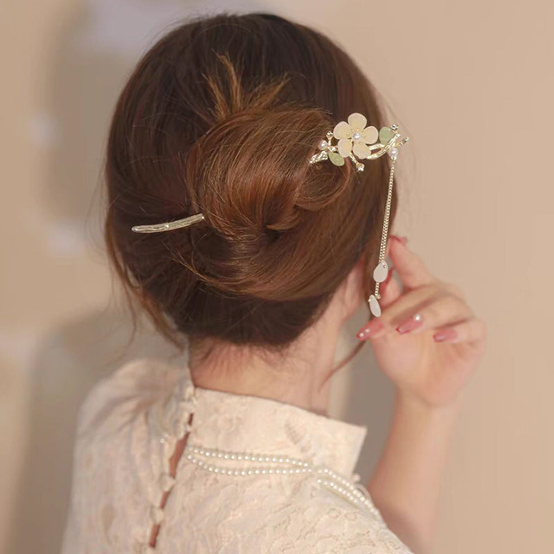Dress Accessories Hairpin Headwear Antique Style Plate Hairpin