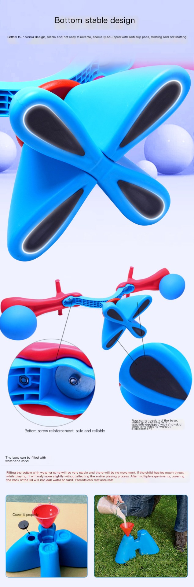 Style Loft Collection KidsLoft Indoor Rotating Bouncy Bounce Seesaw