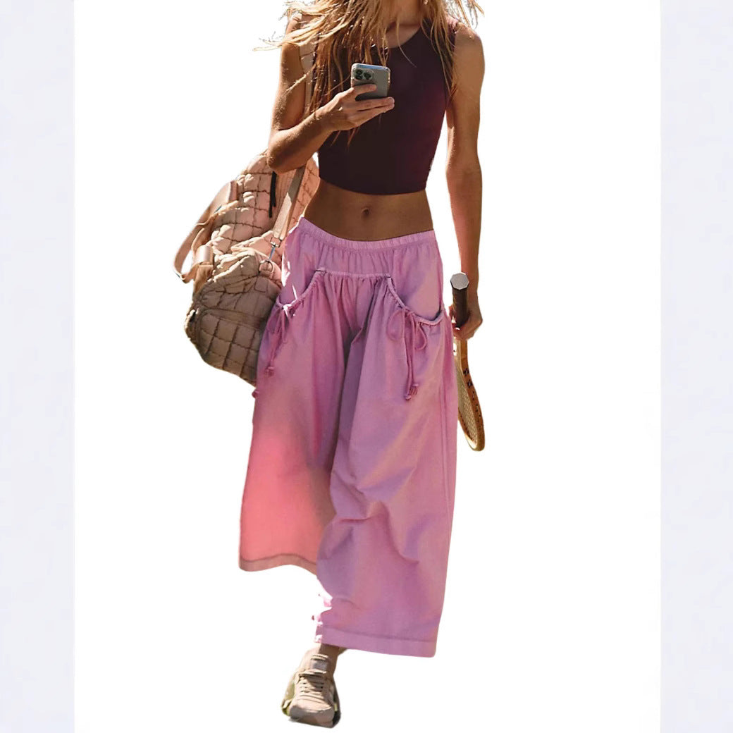 European And American Street Casual Pants Bell-bottoms