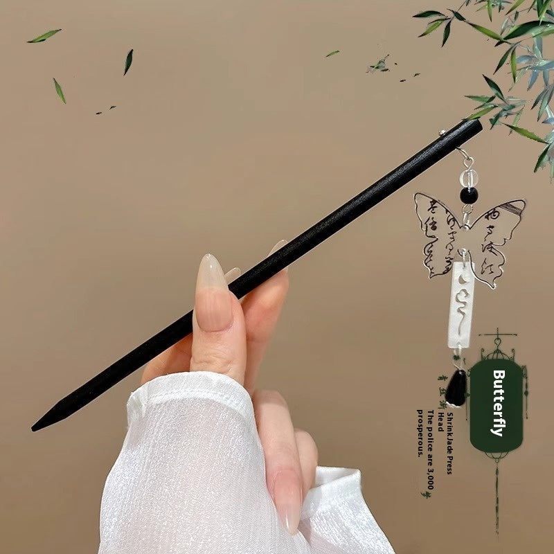 Dress Accessories Hairpin Headwear Antique Style Plate Hairpin