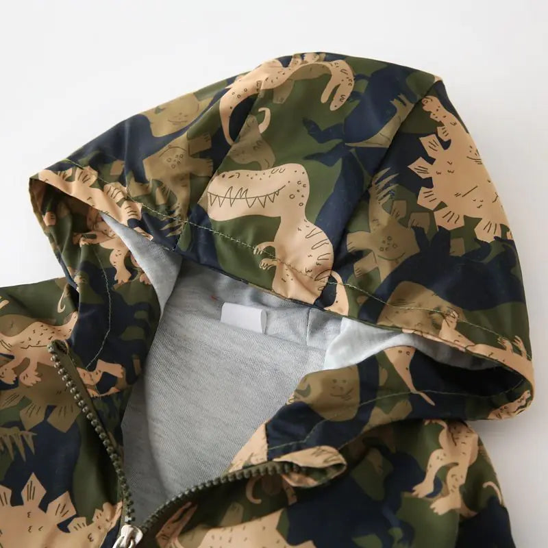 Style Loft Collection Everyday Is Funday Hooded Windbreaker Jacket