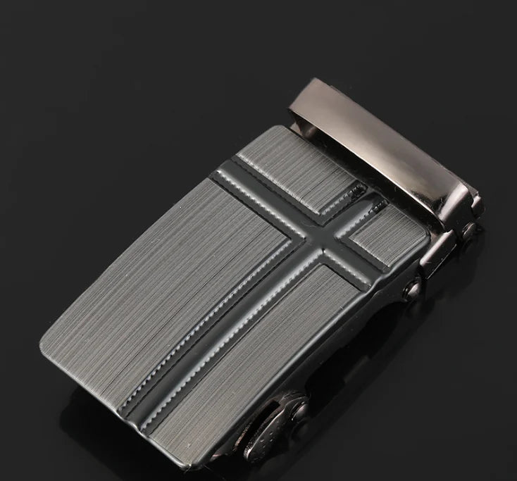 Style Loft Collection Designer Automatic Buckle Leather Belt