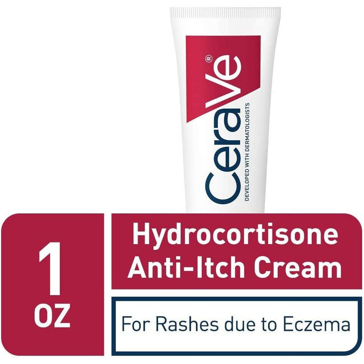 CeraVe Hydrocortisone Anti-Itch Cream 1 Oz