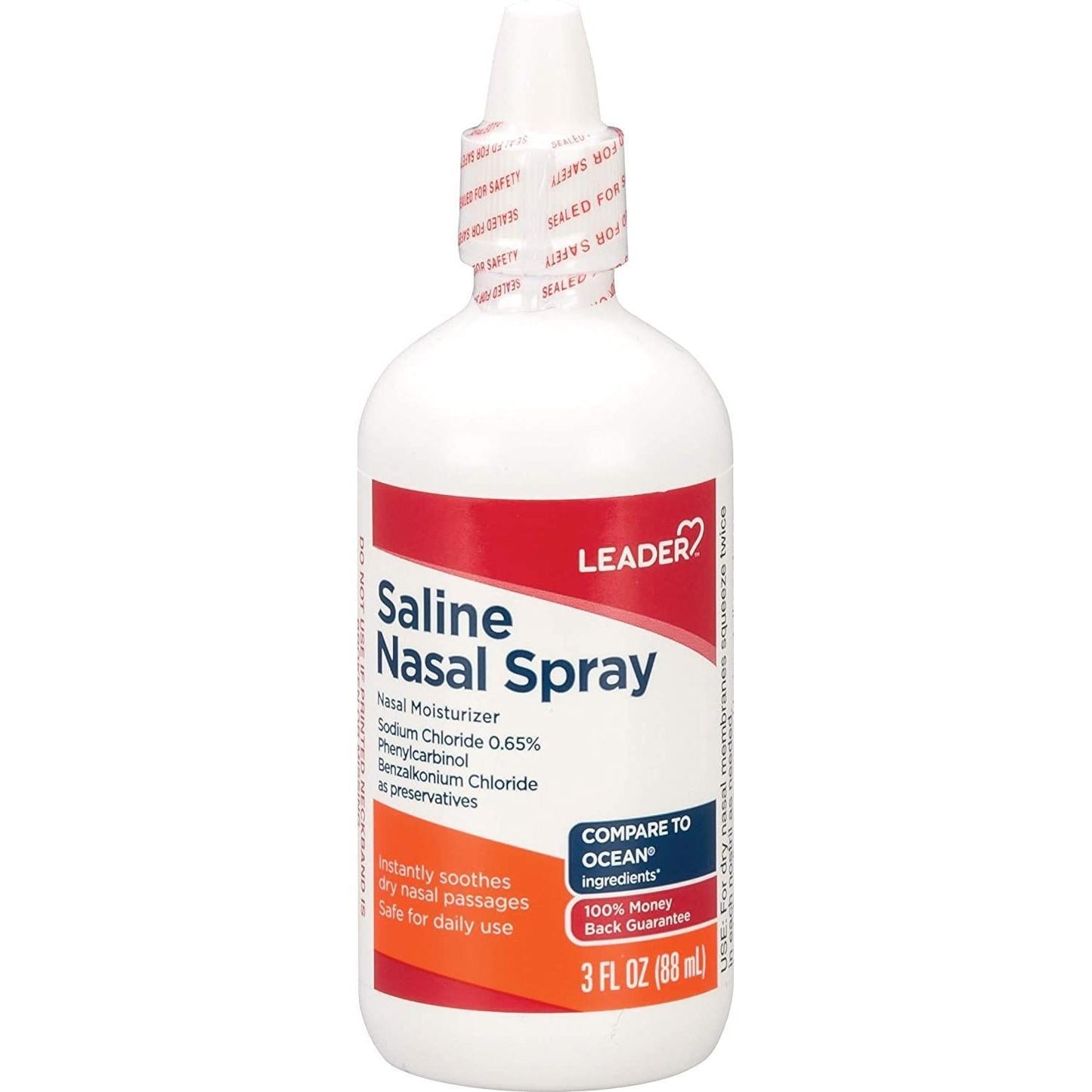 LEADER™ 0.65% Saline Nasal Spray, 3 oz