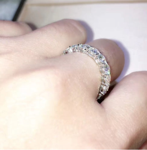 Engagement ring lady finger jewelry