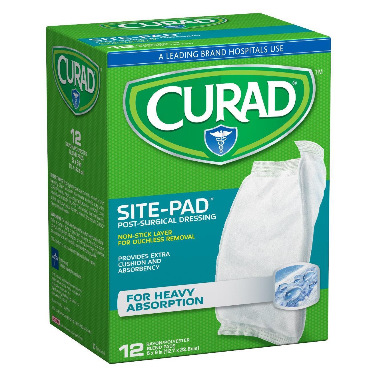 Curad SitePad Surgical Dressings 5" X 9"