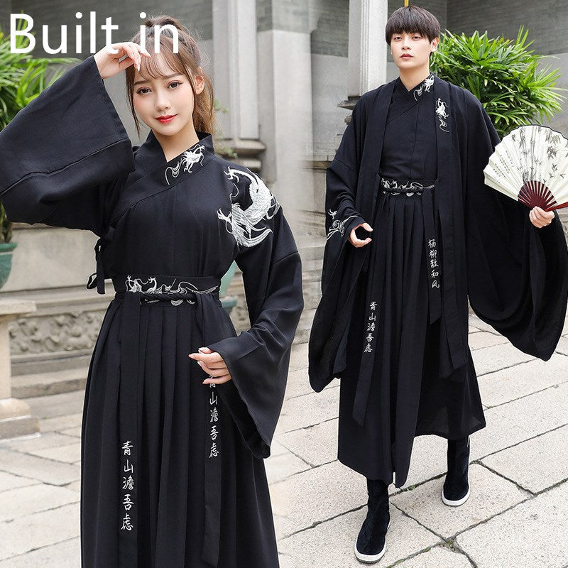 Everyday Hanfu Ancient Style Couple Wear Student Set
